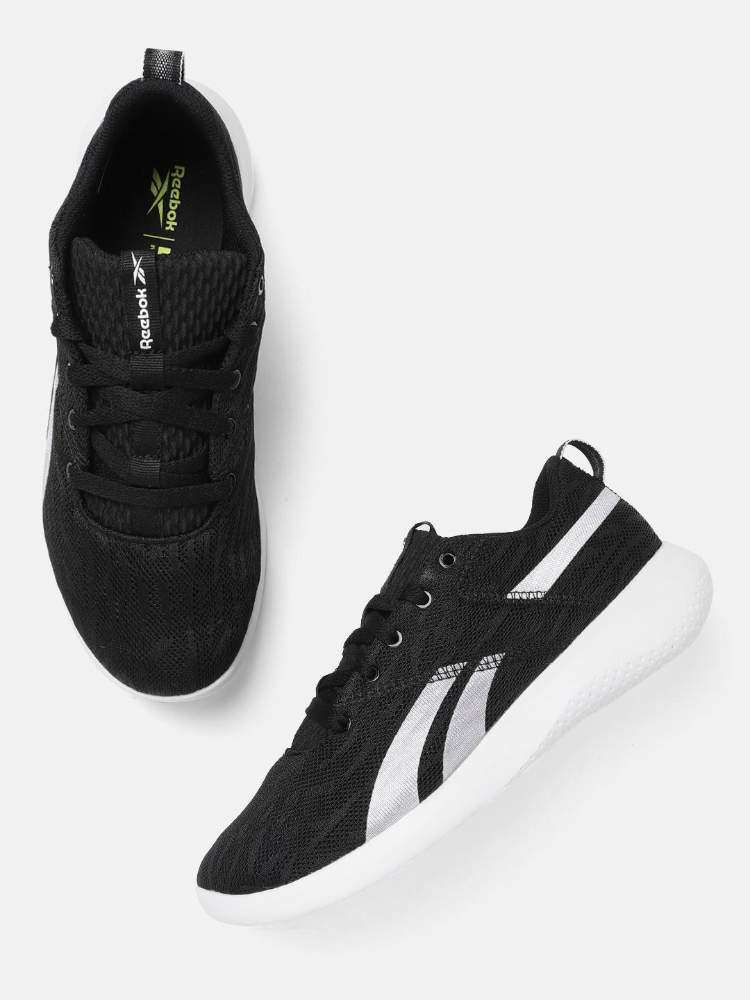 Buy Reebok Women Black Grey Animal Woven Design Ardara