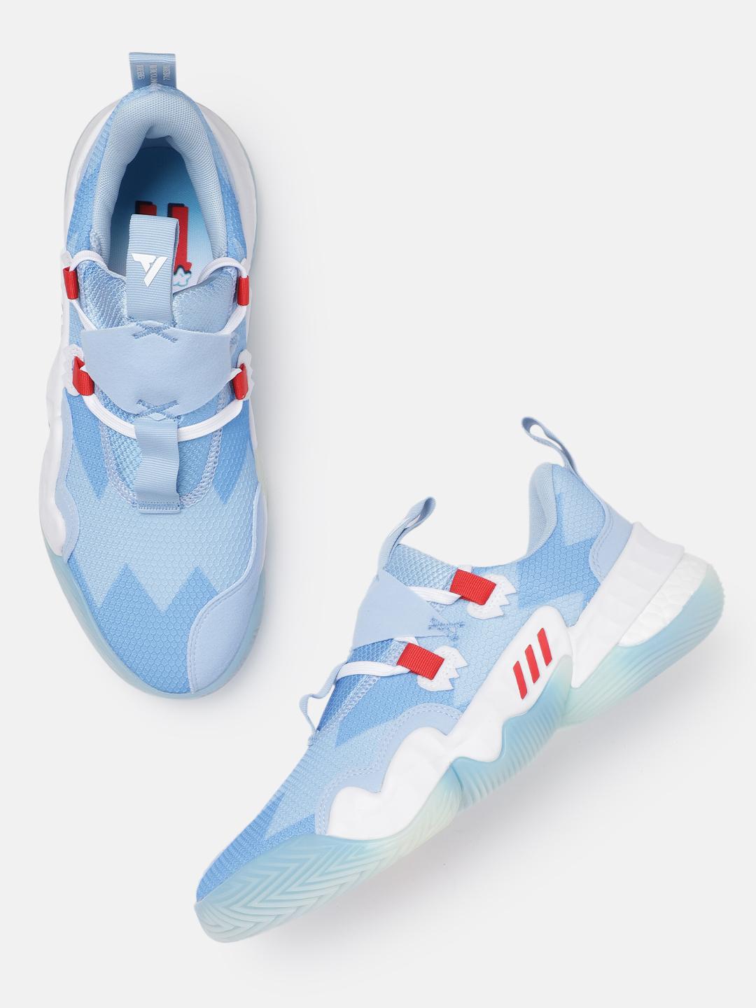 trae young shoes blue