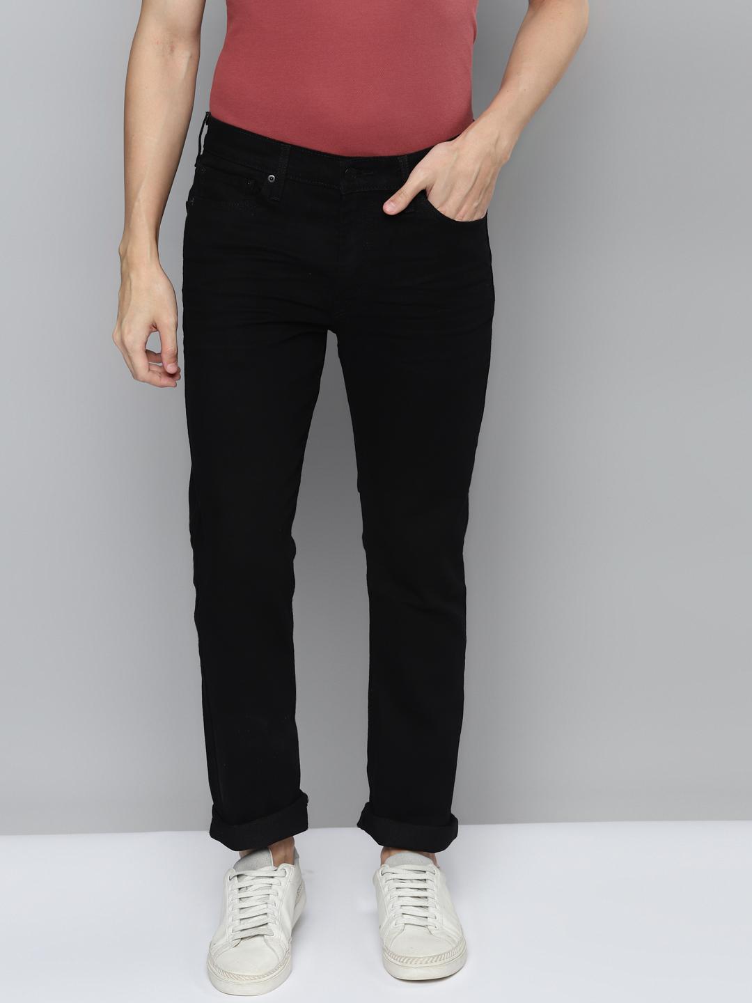 Buy Levis Men Black Slim Fit Waterless Stretchable Jeans - Jeans
