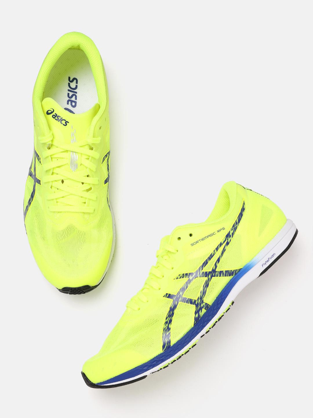 Buy ASICS Unisex Neon Green & Blue Sortiemagic RP 6 FlyteFoam