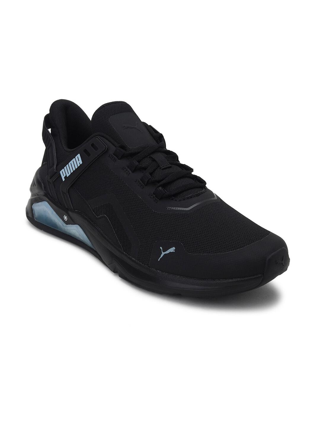 Puma Men Black Mesh Training Gym Shoes