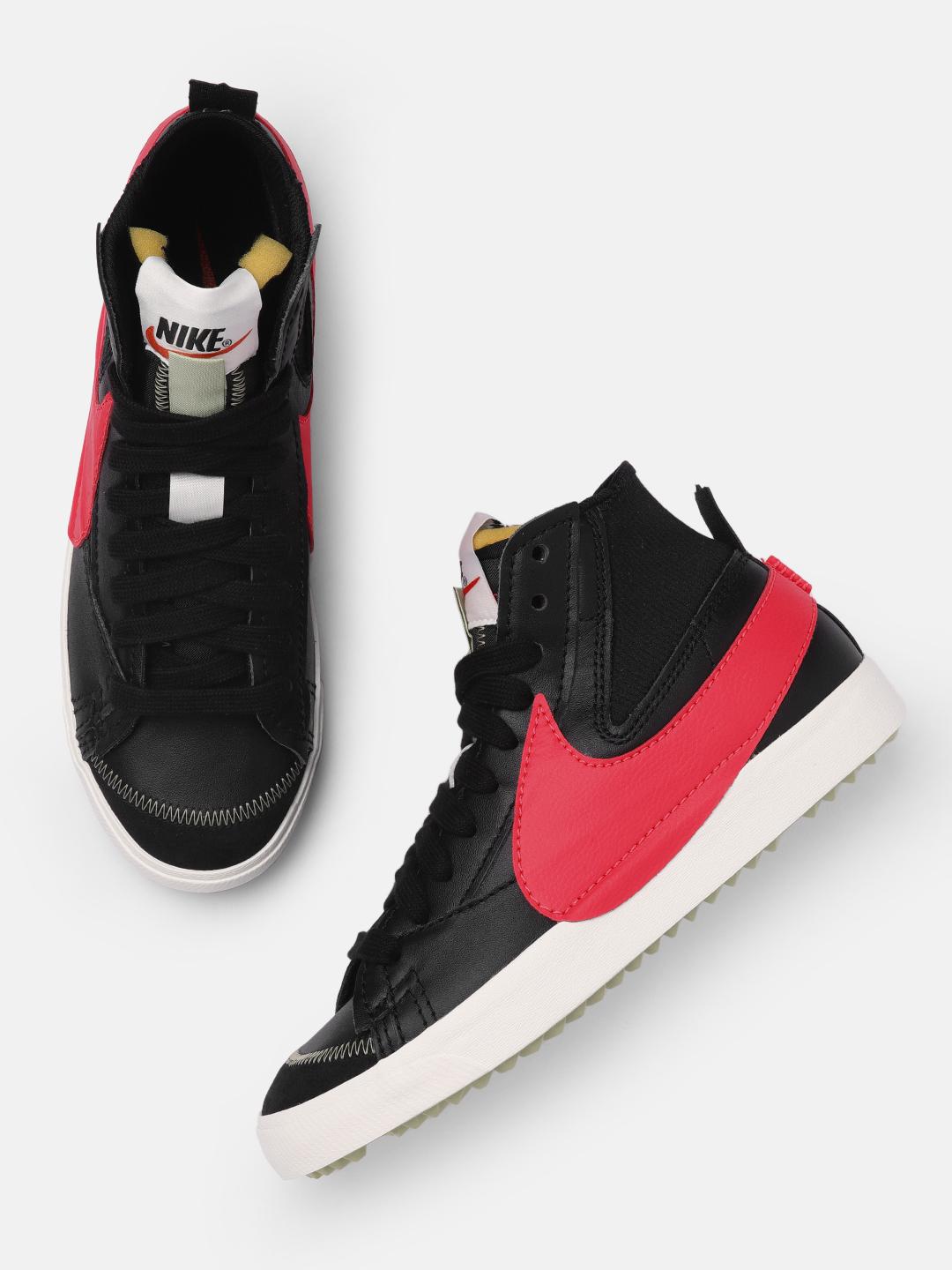 Shoes Nike Blazer High Black Leather Blazer Shoes Nike Blazer Mid