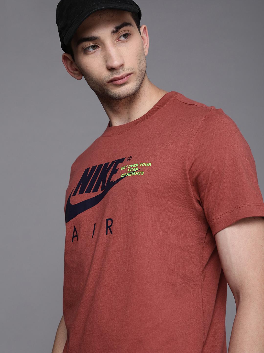 red nike shirts men