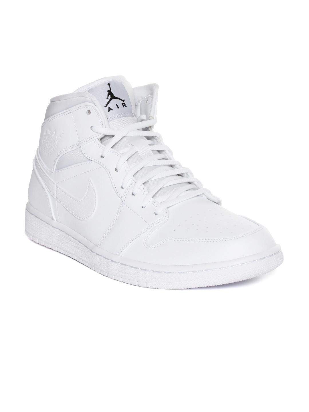 Mid White Aj High White Buy Nike Men White Air Jordan Mid-Top