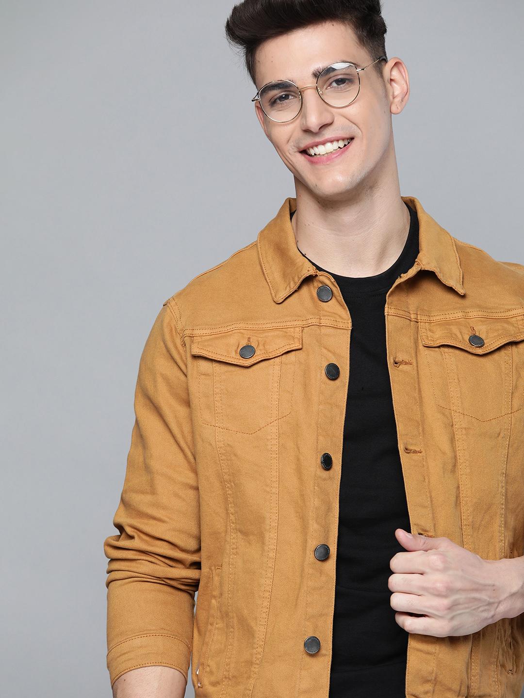 white christmas dresses Denim Work Jacket main image 0