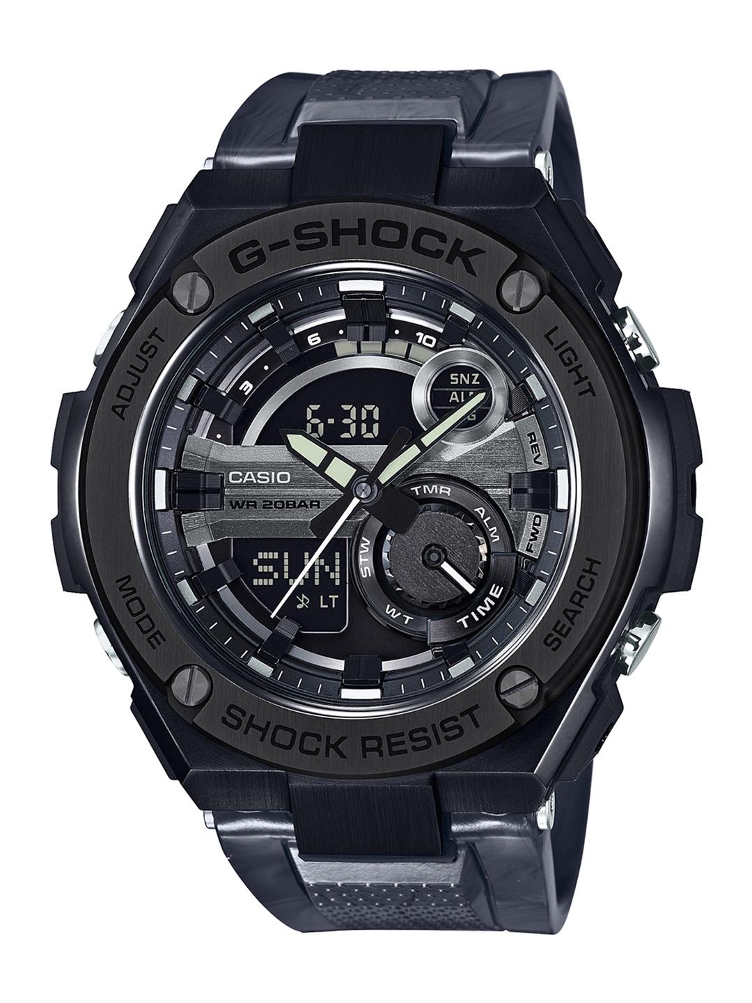 Buy CASIO G-Shock Men Gunmetal-Toned & Black Multifunction