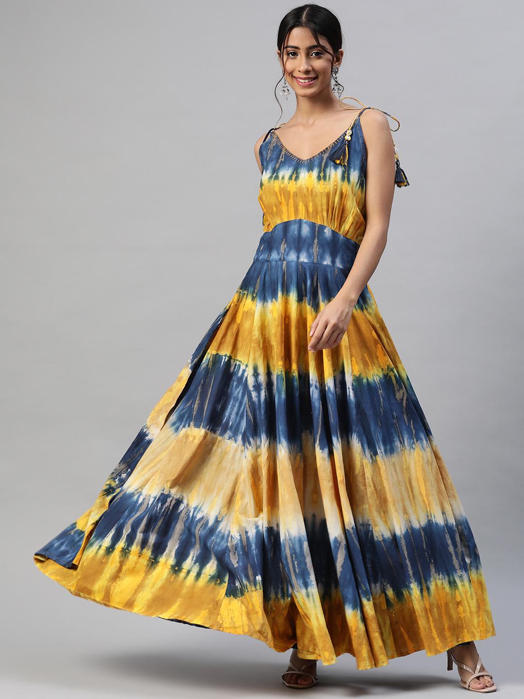 princess polly baby blue dress L'Idee Black Tie Gown In Jardin Blue by L'IDEE