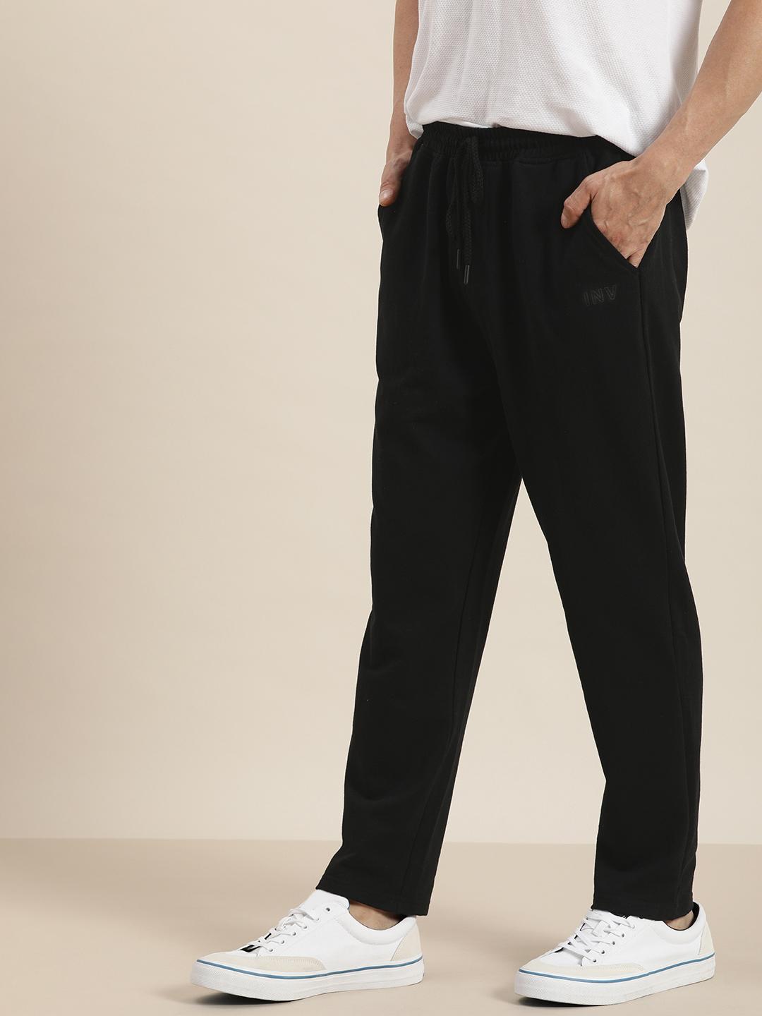Invictus Indoor Men Black Track Pants