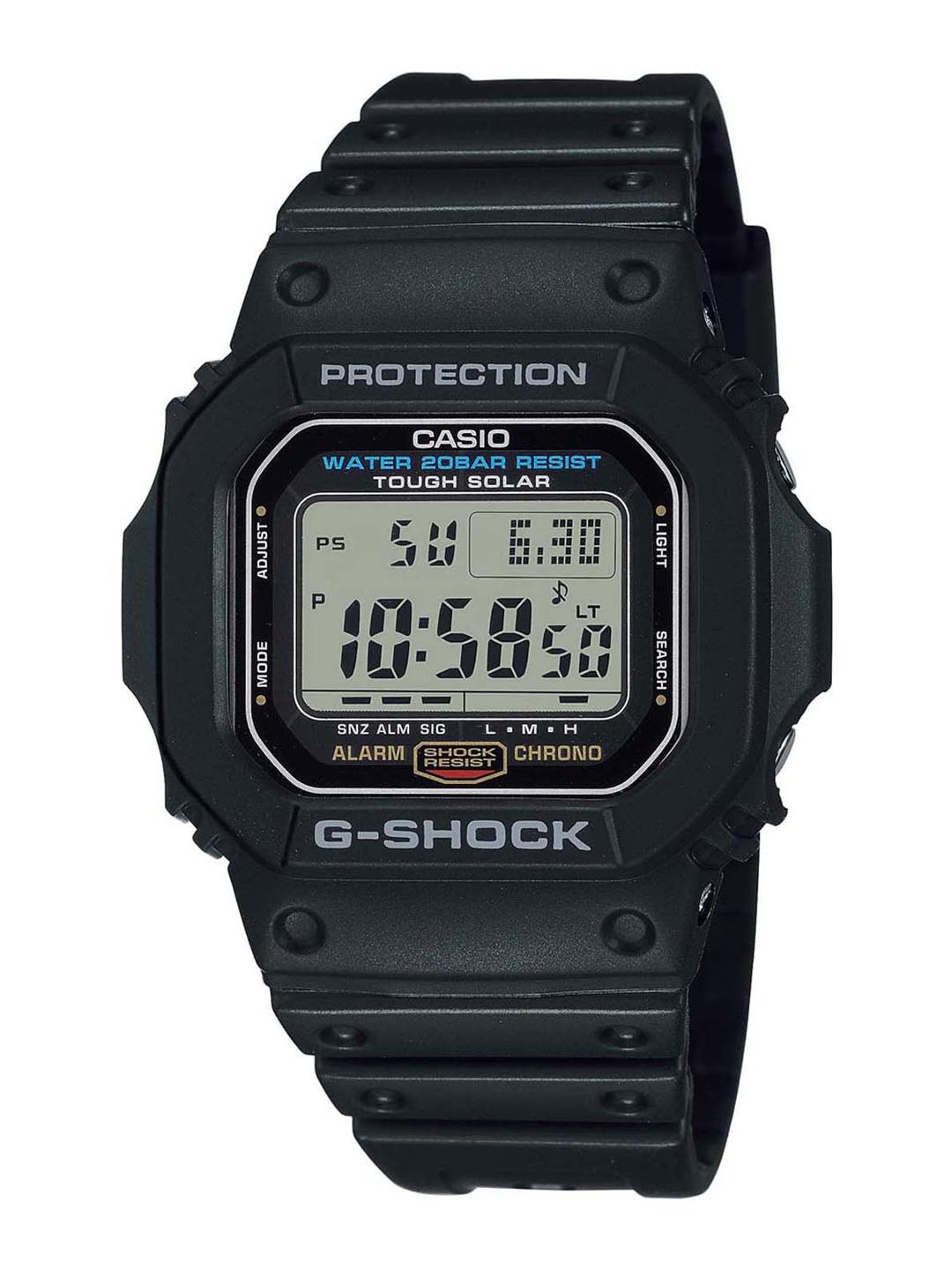 CASIO Men G-Shock G-5600UE-1DR Digital Dial Black Resin Strap Watch G1166