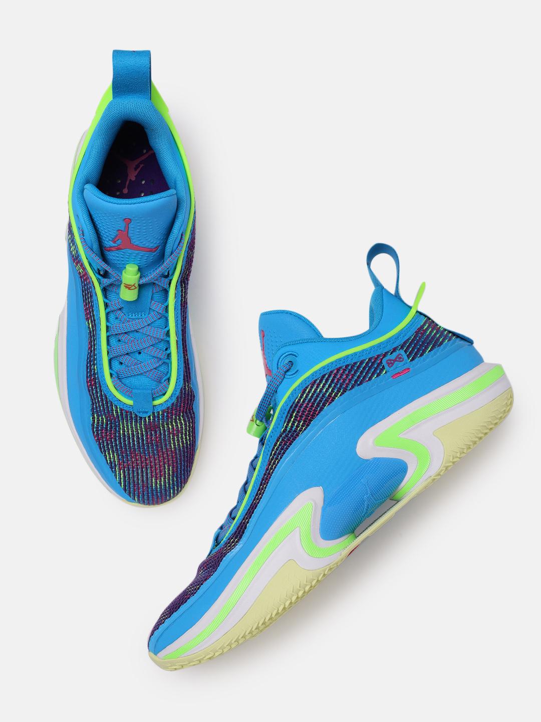 Buy Nike Men Blue AIR JORDAN XXXVI LOW LUKA Basketball Shoes