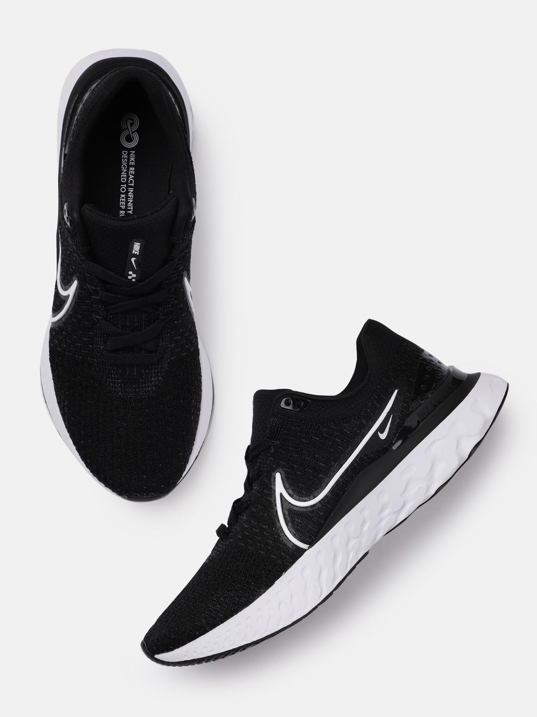 Buy Nike Men Black React Infinity 3 Running Shoes - Sports Shoes