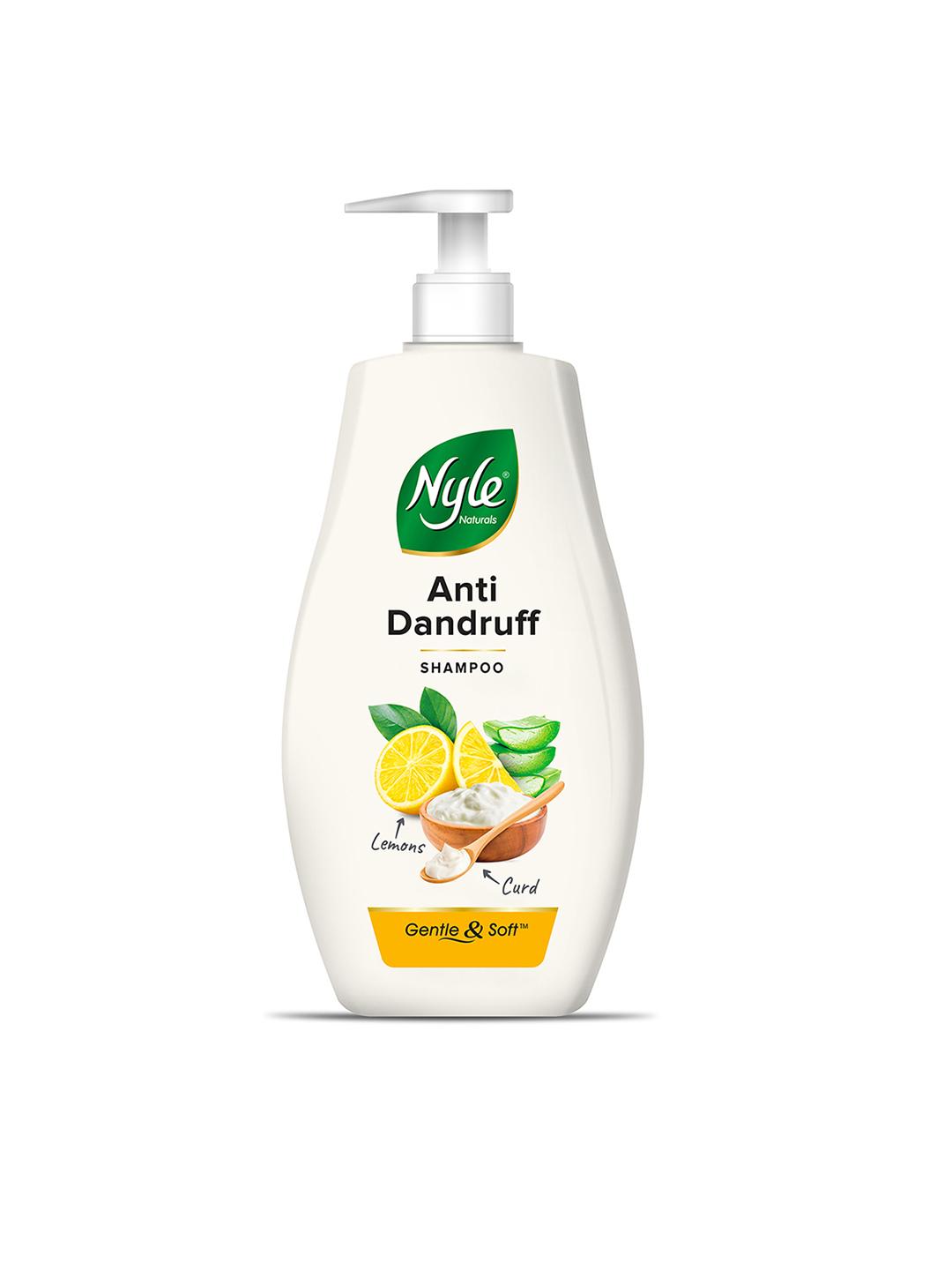 Nyle Anti Dandruff Shampoo with Curd & Lemon - 800ml