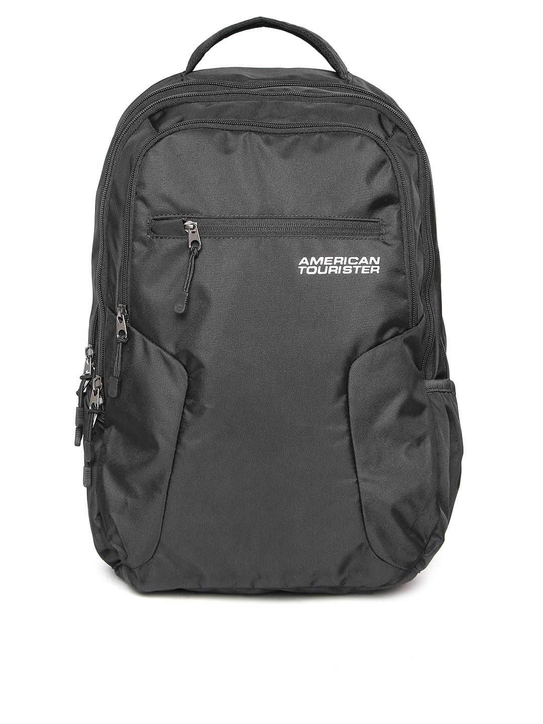 Buy AMERICAN TOURISTER Unisex Black Laptop Backpack Backpacks