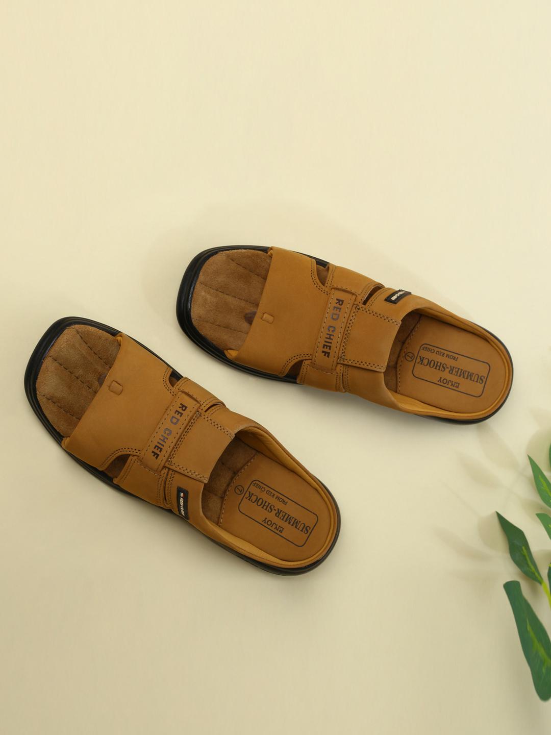 Buy Red Chief Men Rust Comfort Sandals Sandals for Men