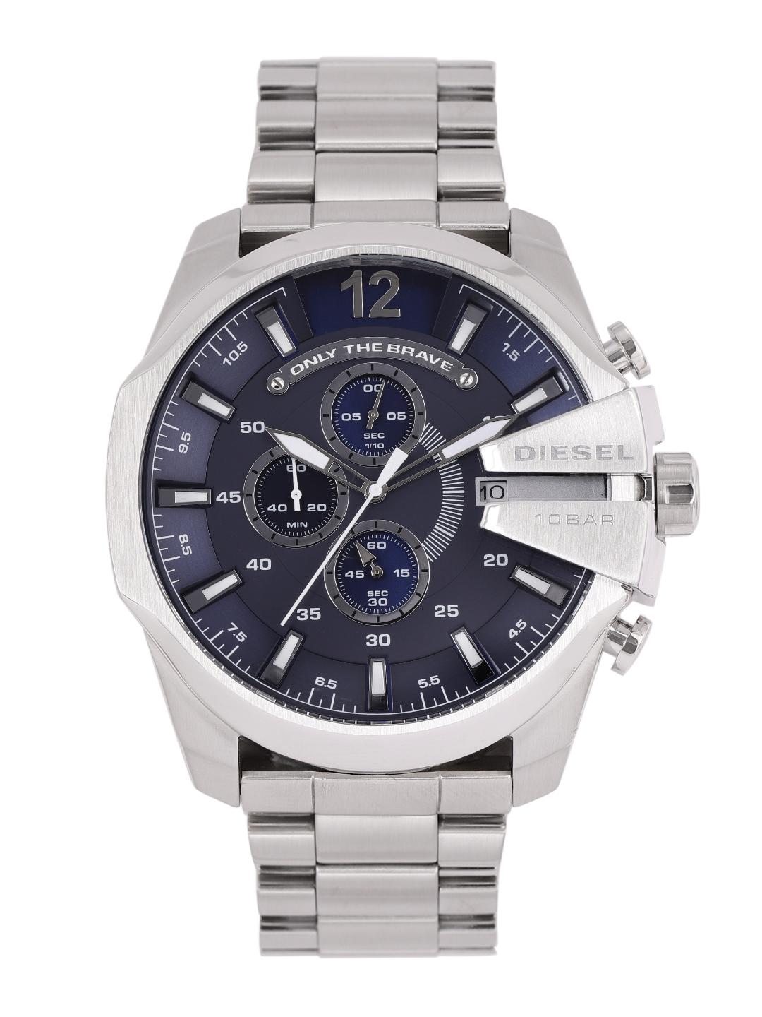 Buy DIESEL Men Blue Chief Series Analogue Watch DZ4417 - Watches