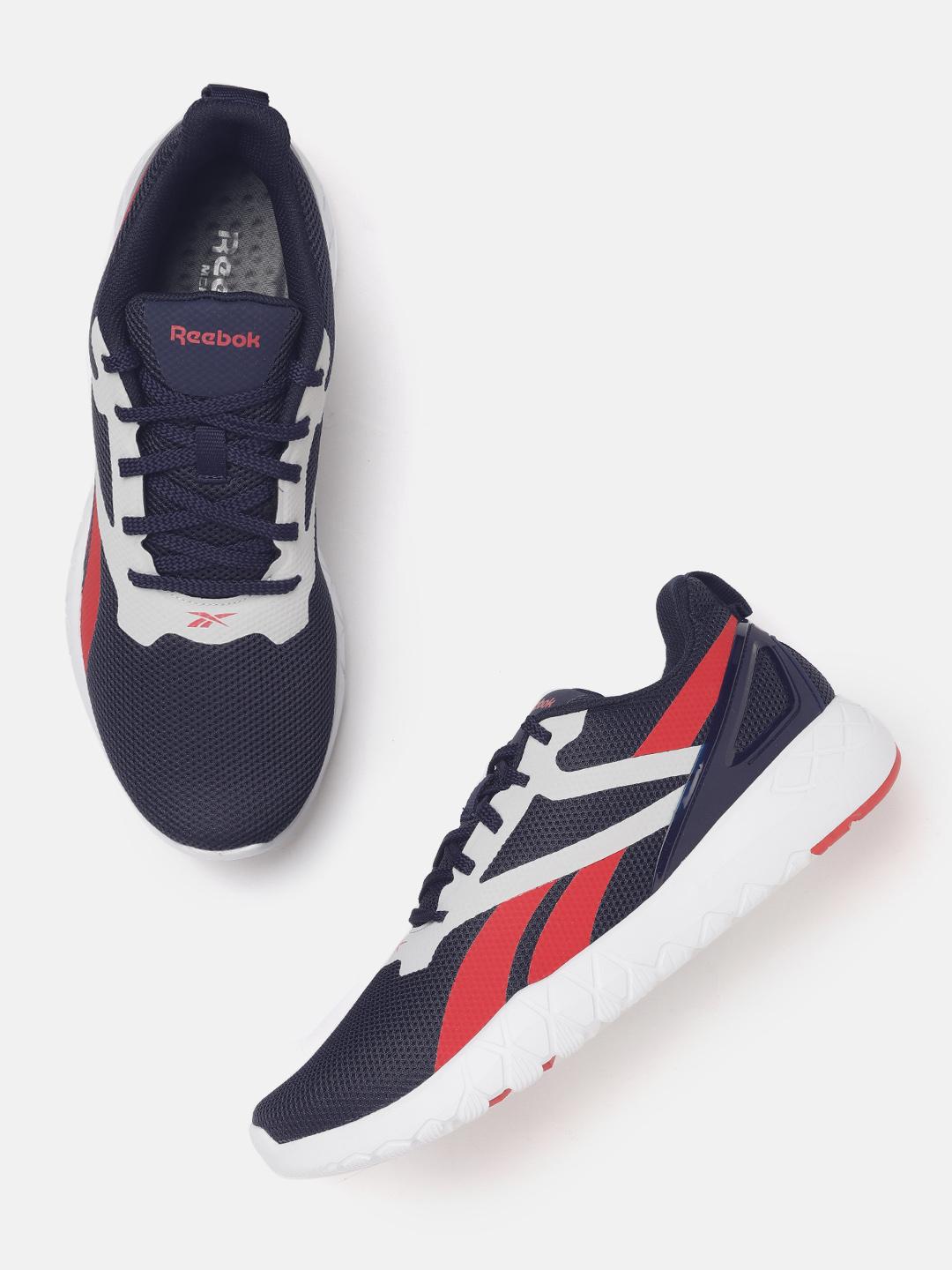 Buy Reebok Men Navy Blue Grey Marco Memory Tech Foam Woven