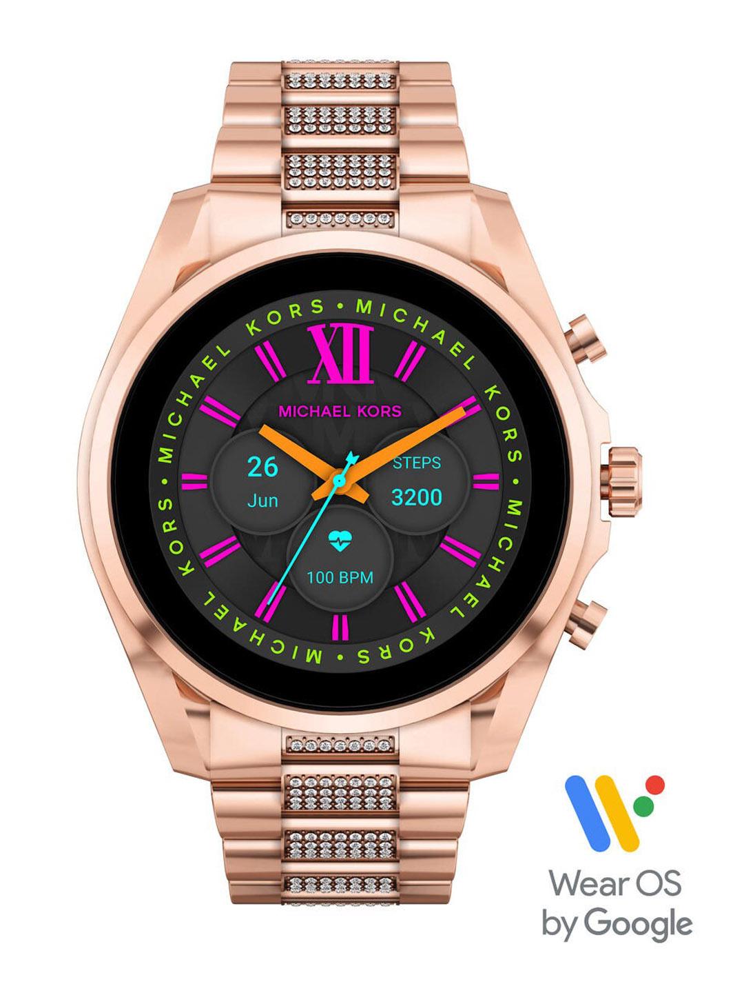 Rose gold/dusty rose Michael Kors Smartwatch Michael Kors Access Sofie Review | PCMag main image 3