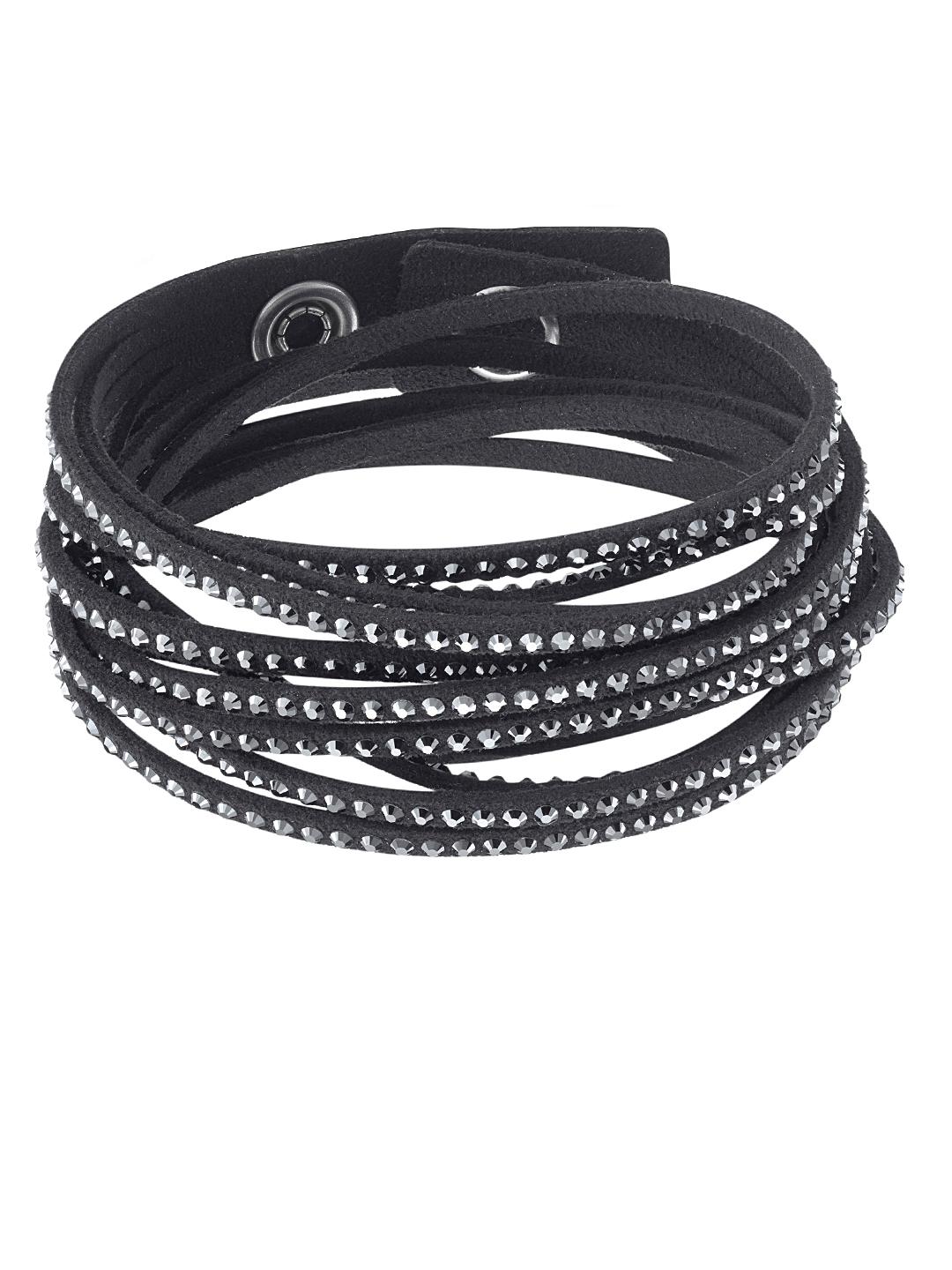 SWAROVSKI/スワロフスキー/Bound Leather 【塩水水槽】 Bracelet ?