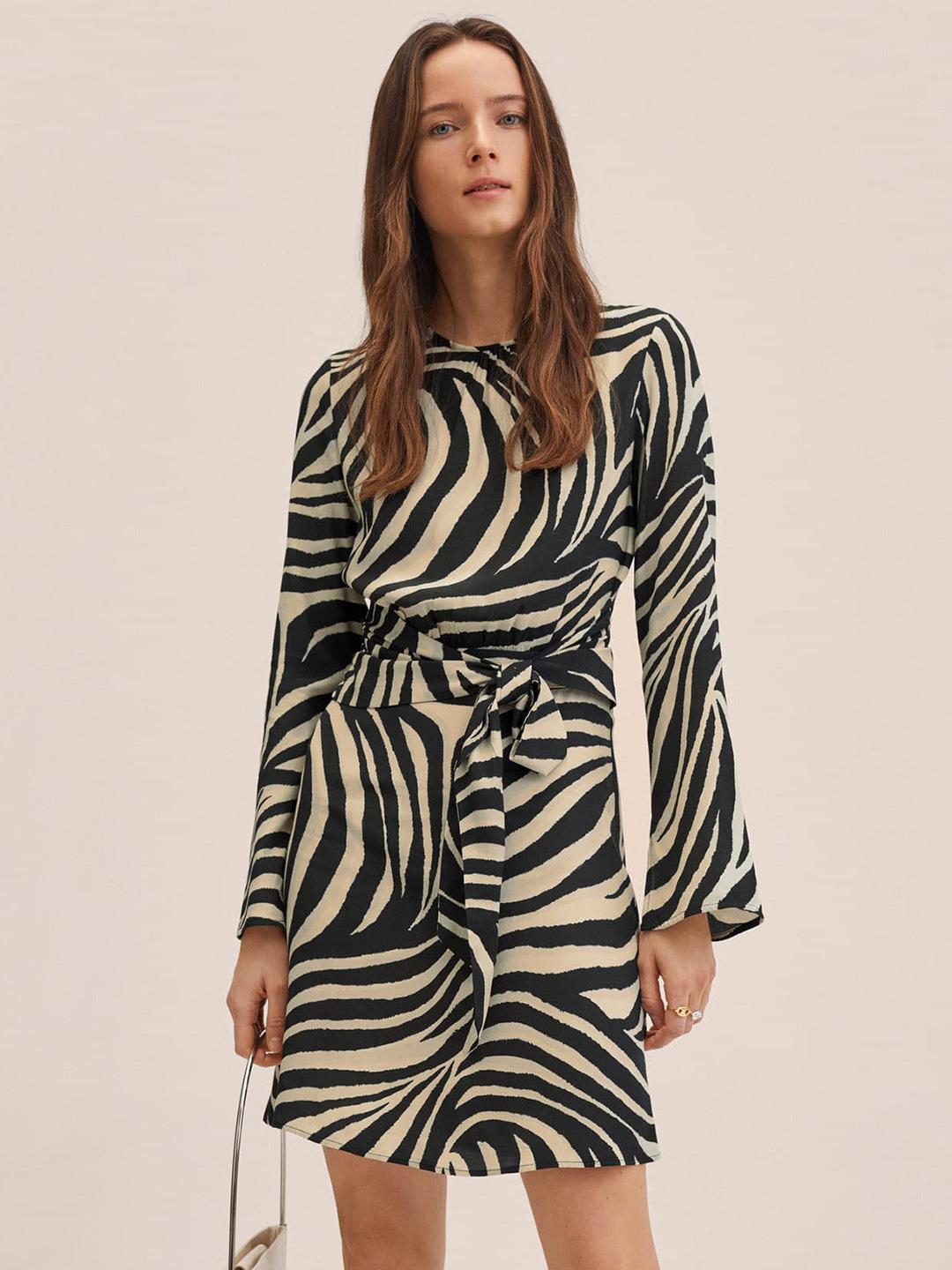 Buy MANGO Women Black & White Zebra Print A-Line Mini Dress - Dresses for Women 16892646 | Myntra Buy MANGO Women Black & White Zebra Print A-Line Mini Dress - Dresses for Women 16892646 | Myntra