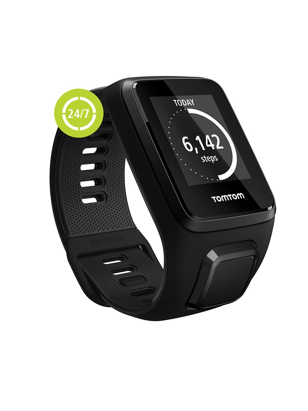 Buy TomTom Spark Unisex Black GPS Fitness Watch Small Smart - Main Image