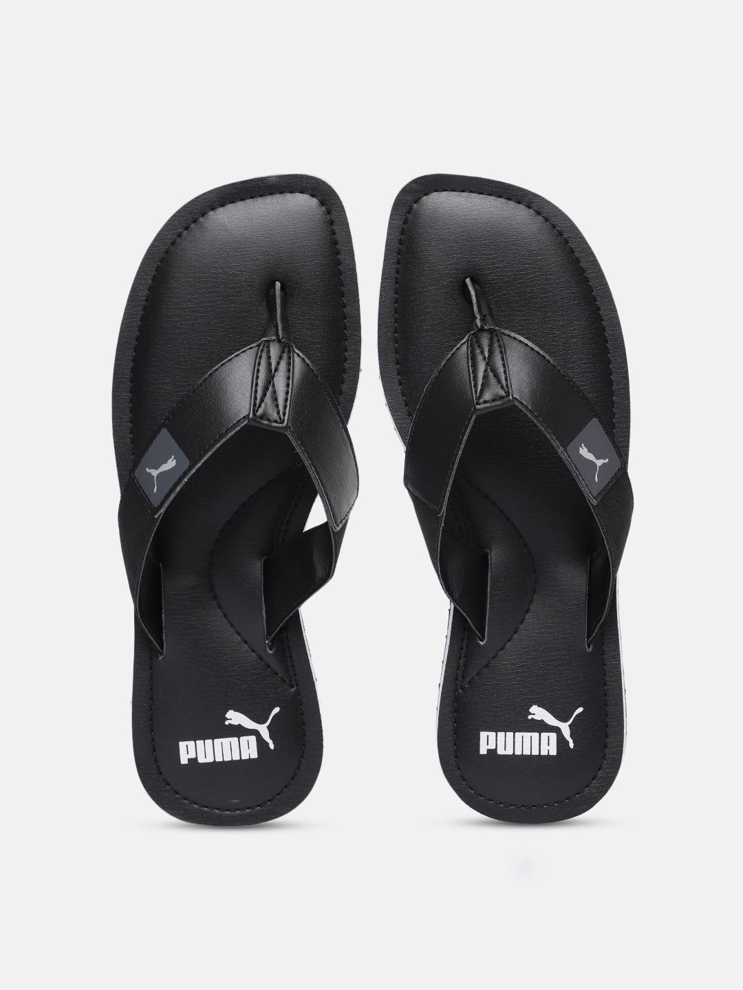 Buy Puma Men Black Capster V3 Thong Flip-Flops Flip Flops for