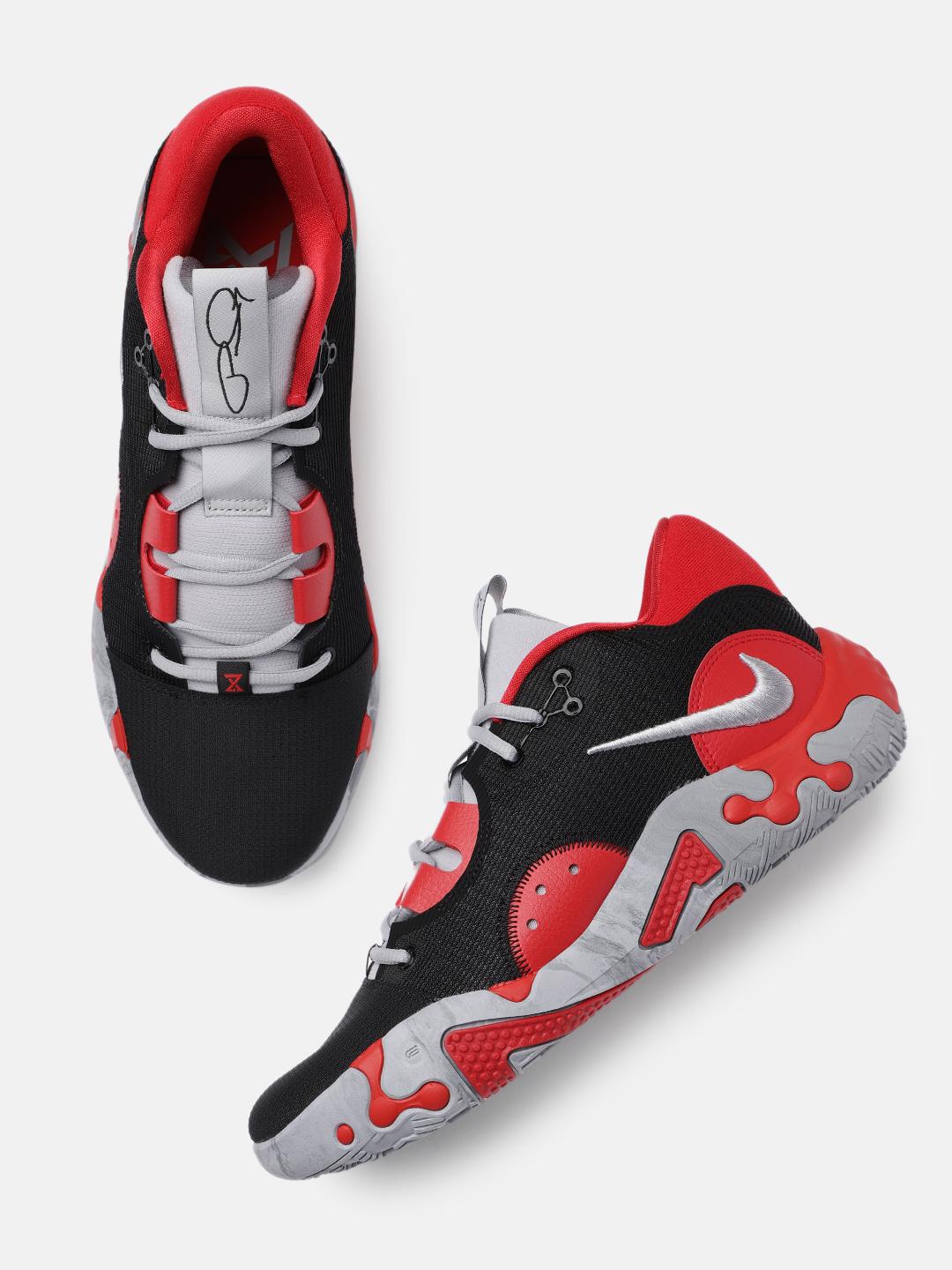 ＃nike pg6 US10 28cm Buy Nike Men Black Solid PG 6 EP Basketball Shoes - Sports Shoes