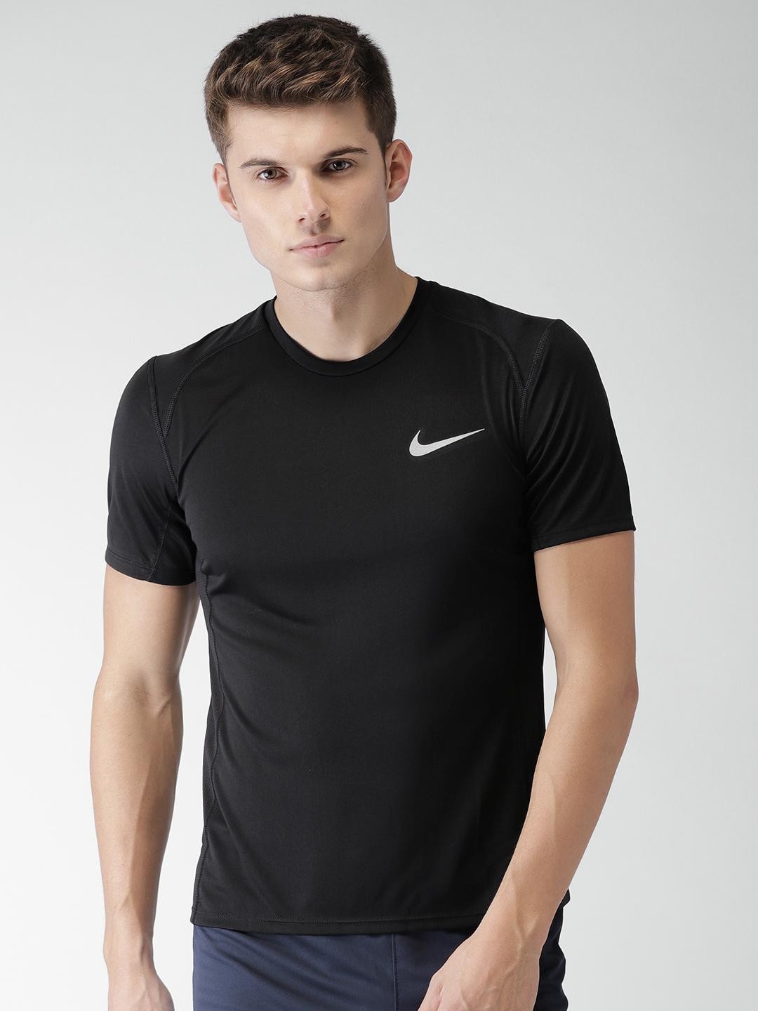 nike dry miler top ss