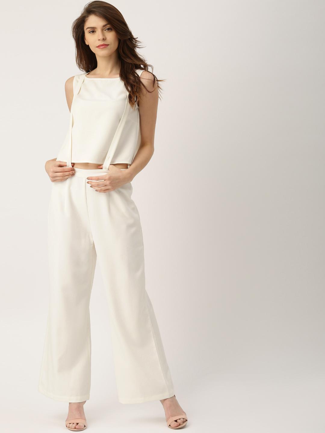 Buy all about you Off-White Two-Piece Jumpsuit Jumpsuit for