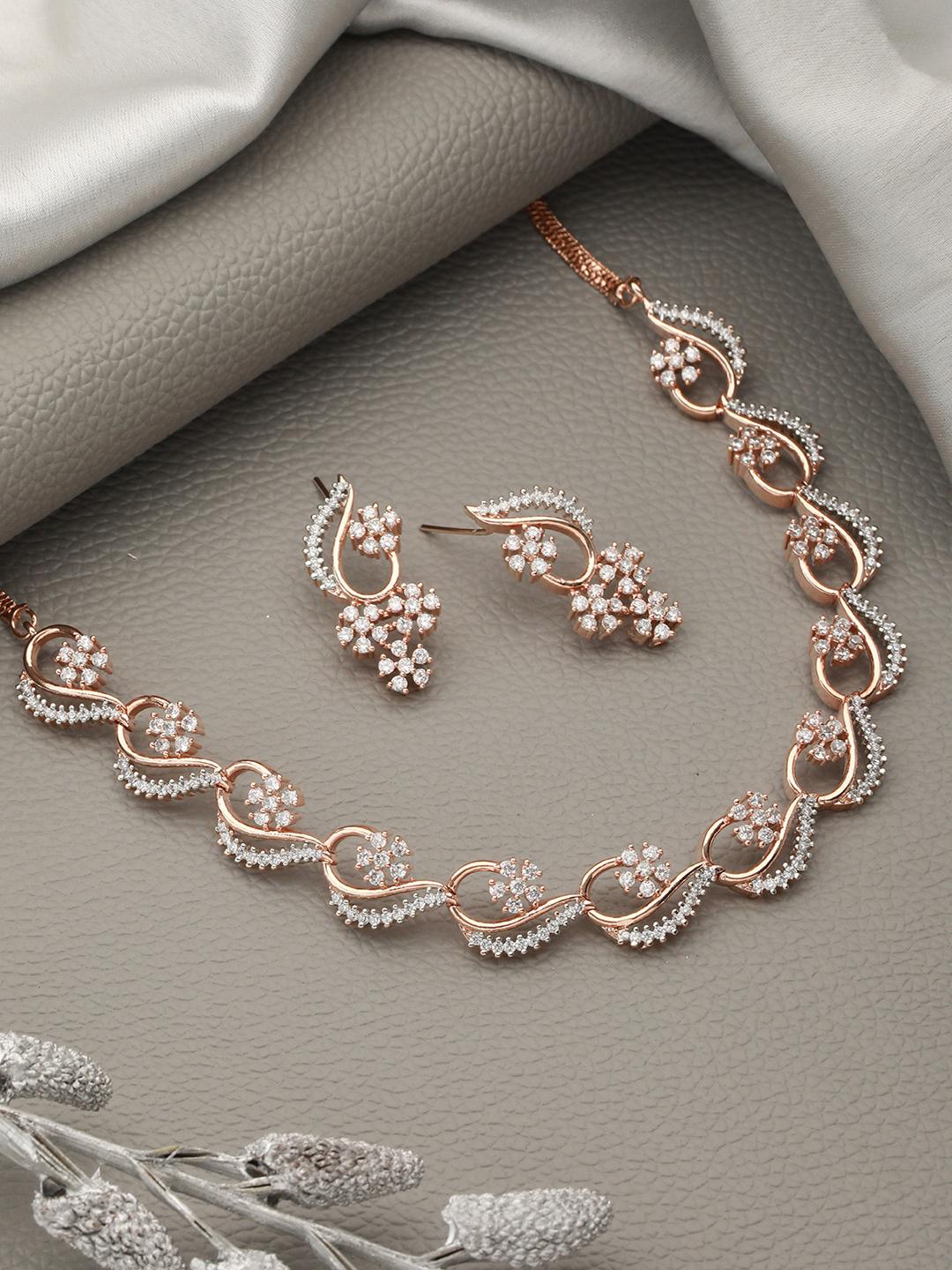 Rose Gold Jewellery Flipkart Fashion Jewels Alloy Gold Jewellery