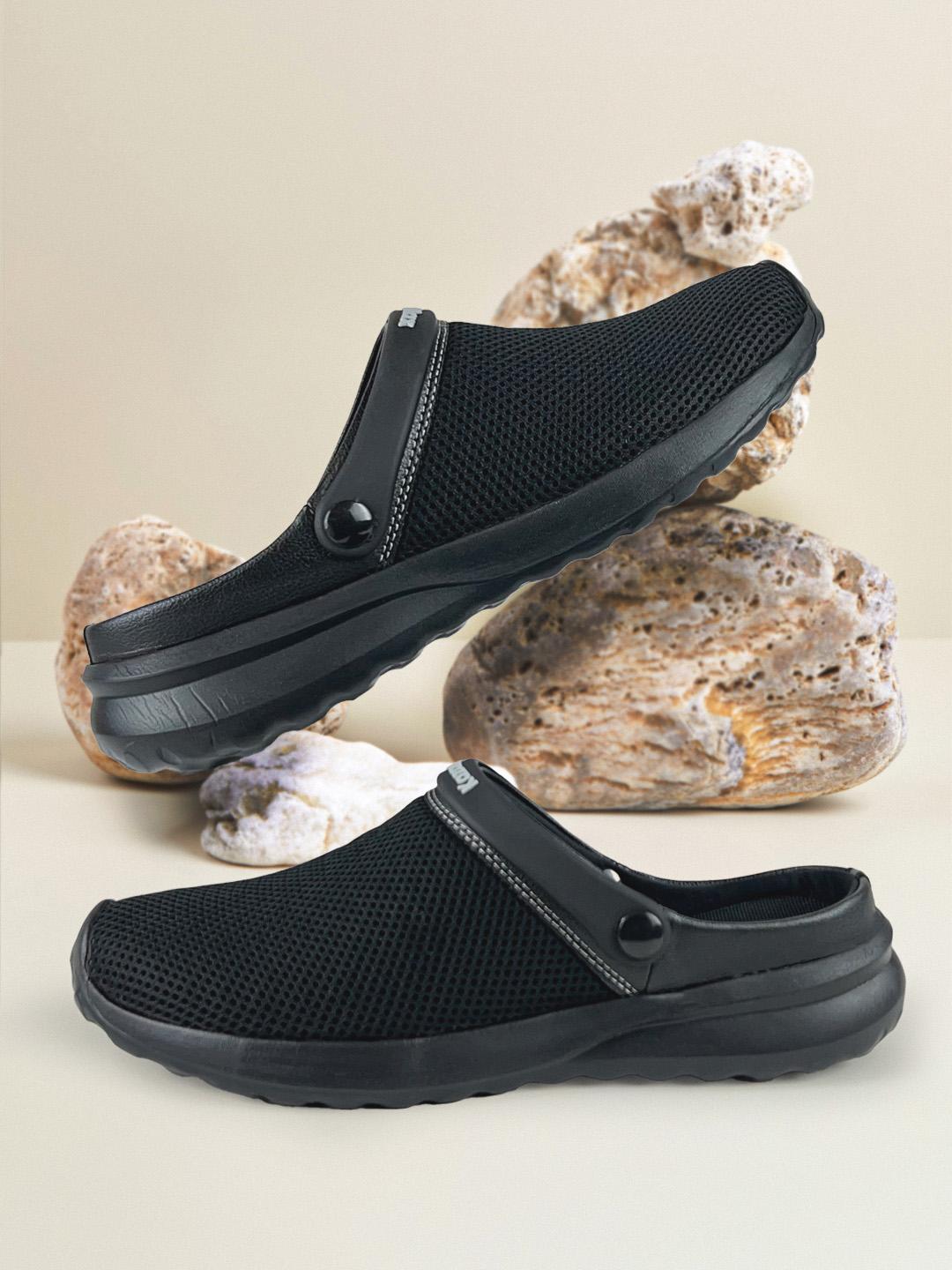 Buy KazarMax Men Black Clogs Sandals Sandals for Men 17665130