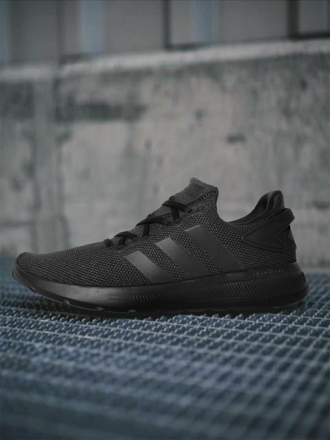 Buy ADIDAS Men Black Striped Lite Racer BYD Running Shoes