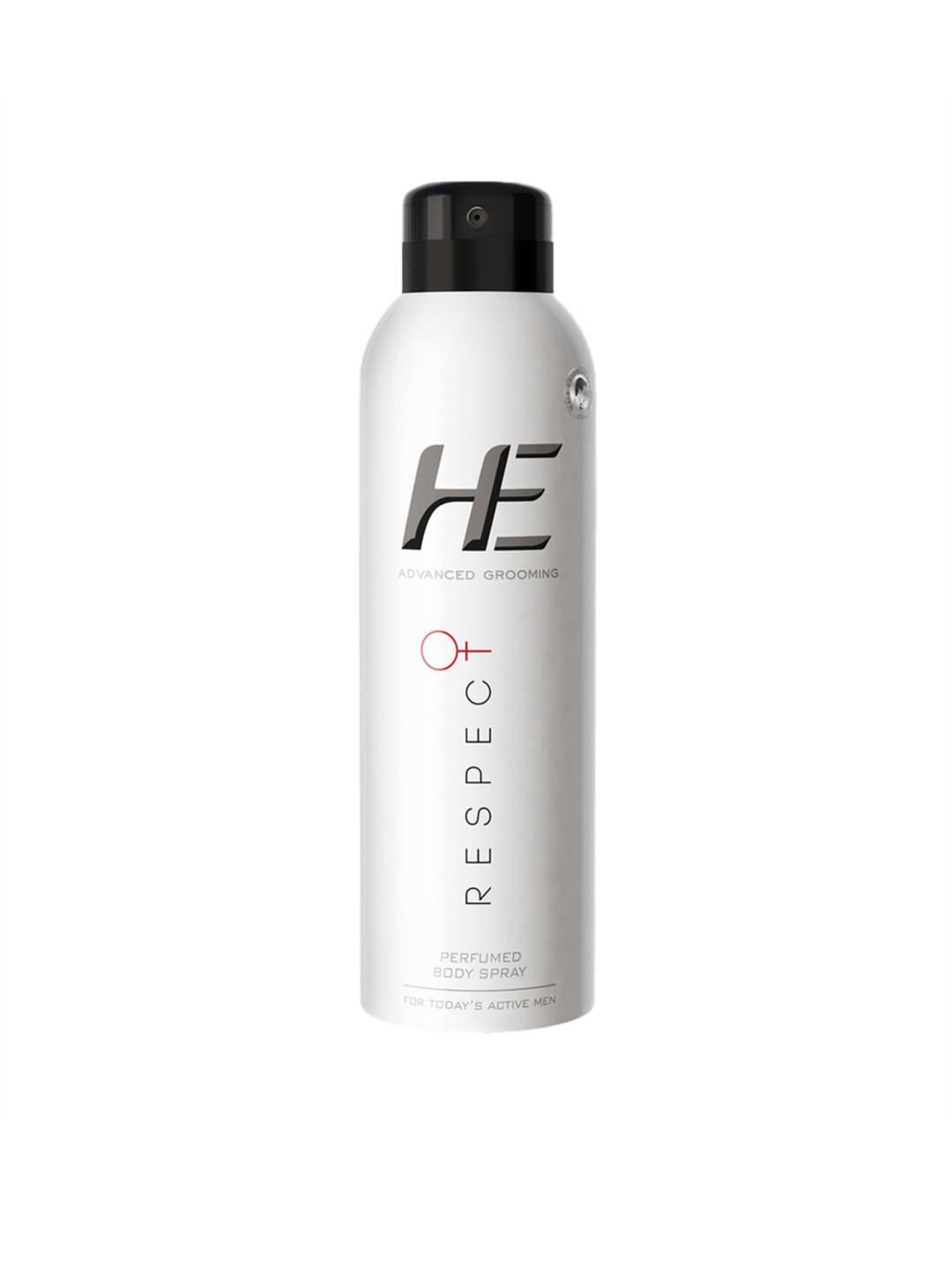 HE Men Respect Perfumed Body Spray Deodorant 100g - Image 1