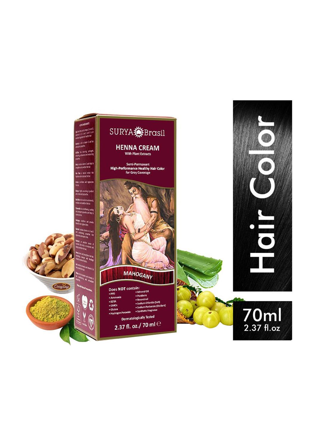 Buy SURYA Brasil Henna Cream Semi-Permanent Hair Color with Plant