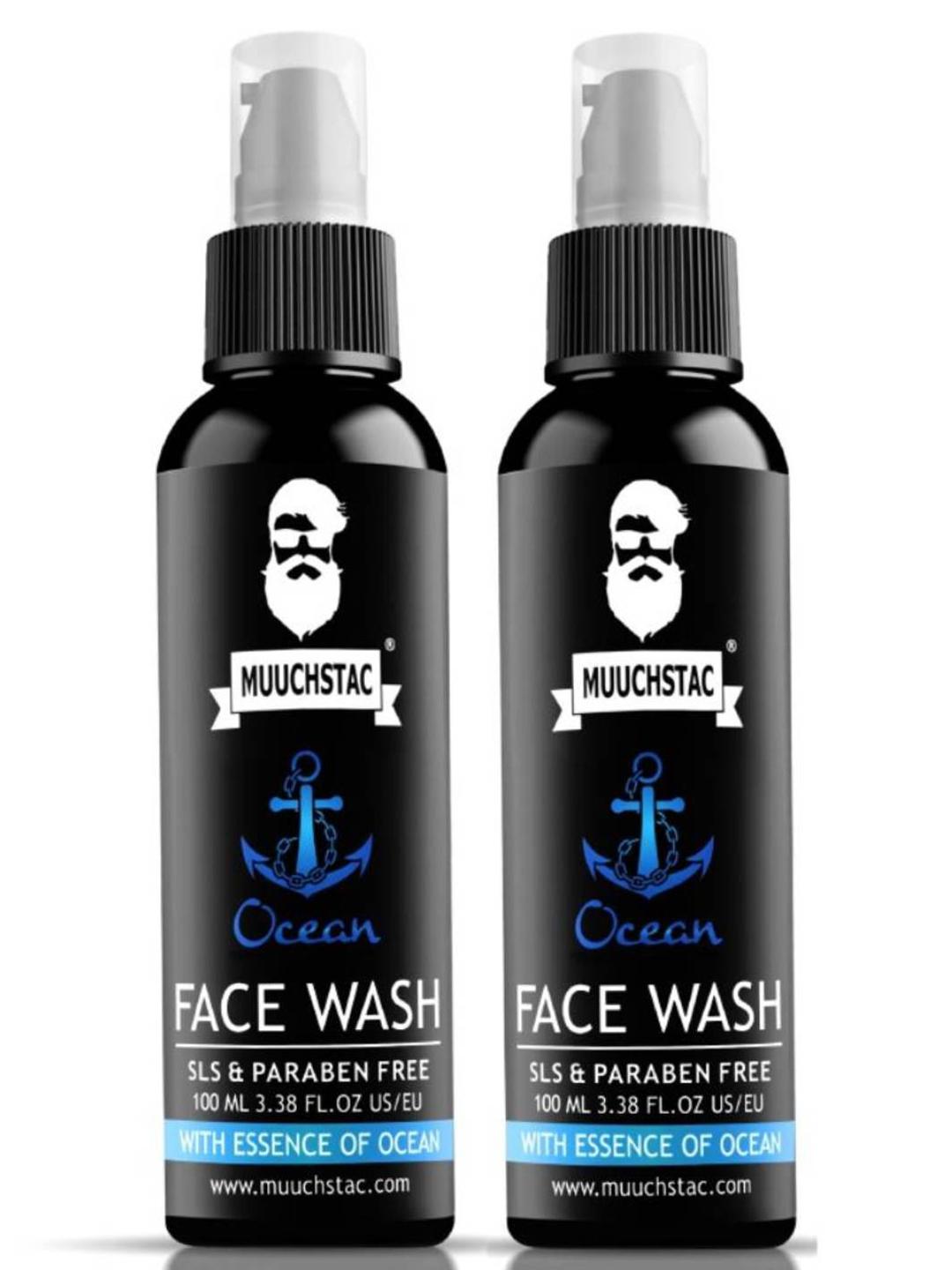 MUUCHSTAC Ocean Face Wash 2-Pack 100ml Pack of 2 - Image 1