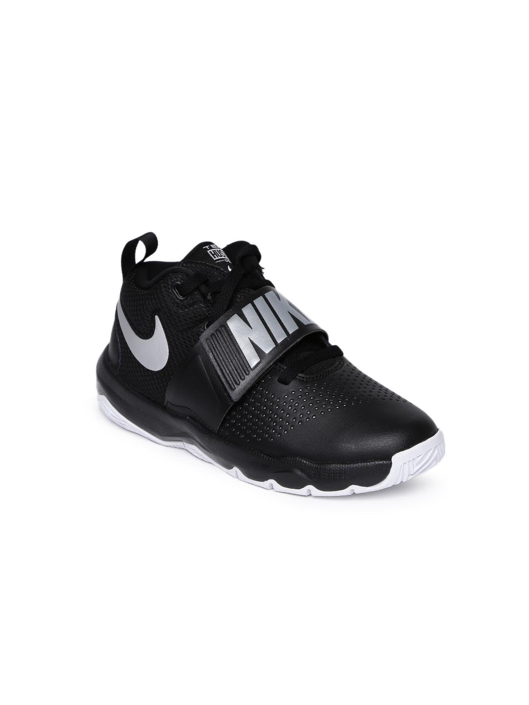 Buy Nike Boys Black TEAM HUSTLE D Basketball Shoes Sports