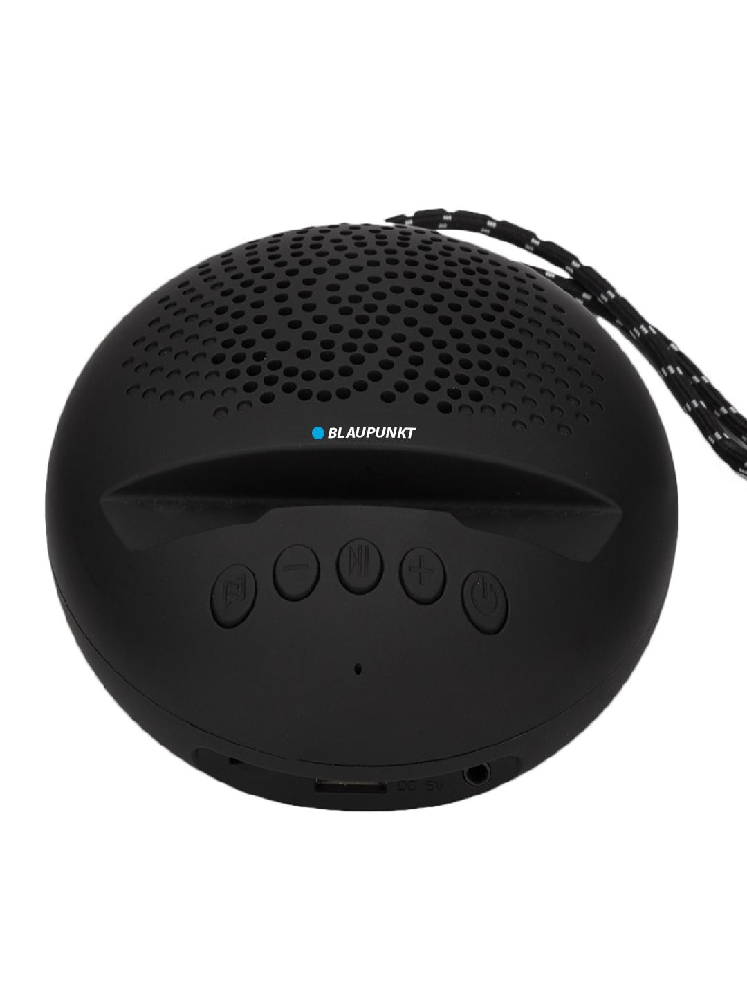 BLAUPUNKT Black BT03 Wireless Bluetooth Speaker with Deep Bass Mobile  Stand