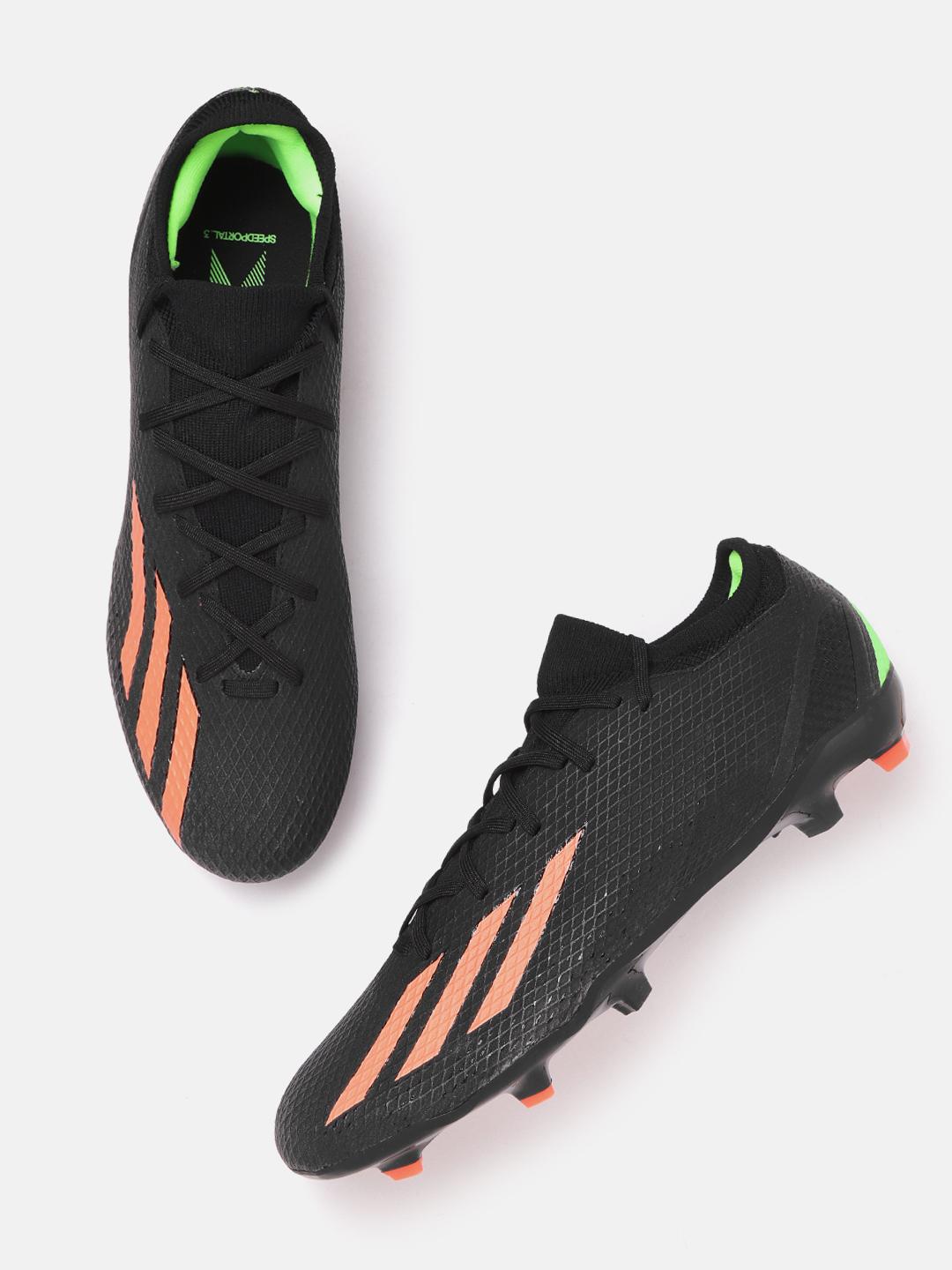 Buy ADIDAS Unisex Black Orange Woven X Firm Ground