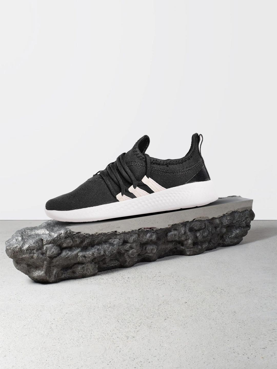 Buy ADIDAS Women Black Woven Design Puremotion Adapt Running