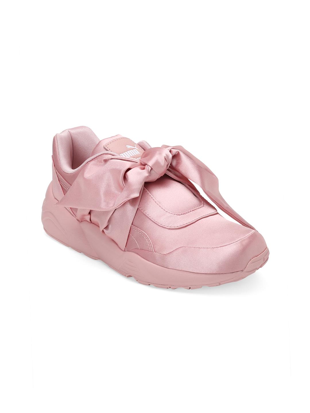 Casual Shoes Puma Suede Bow Rosa Puma Suede Classic Pink Womens