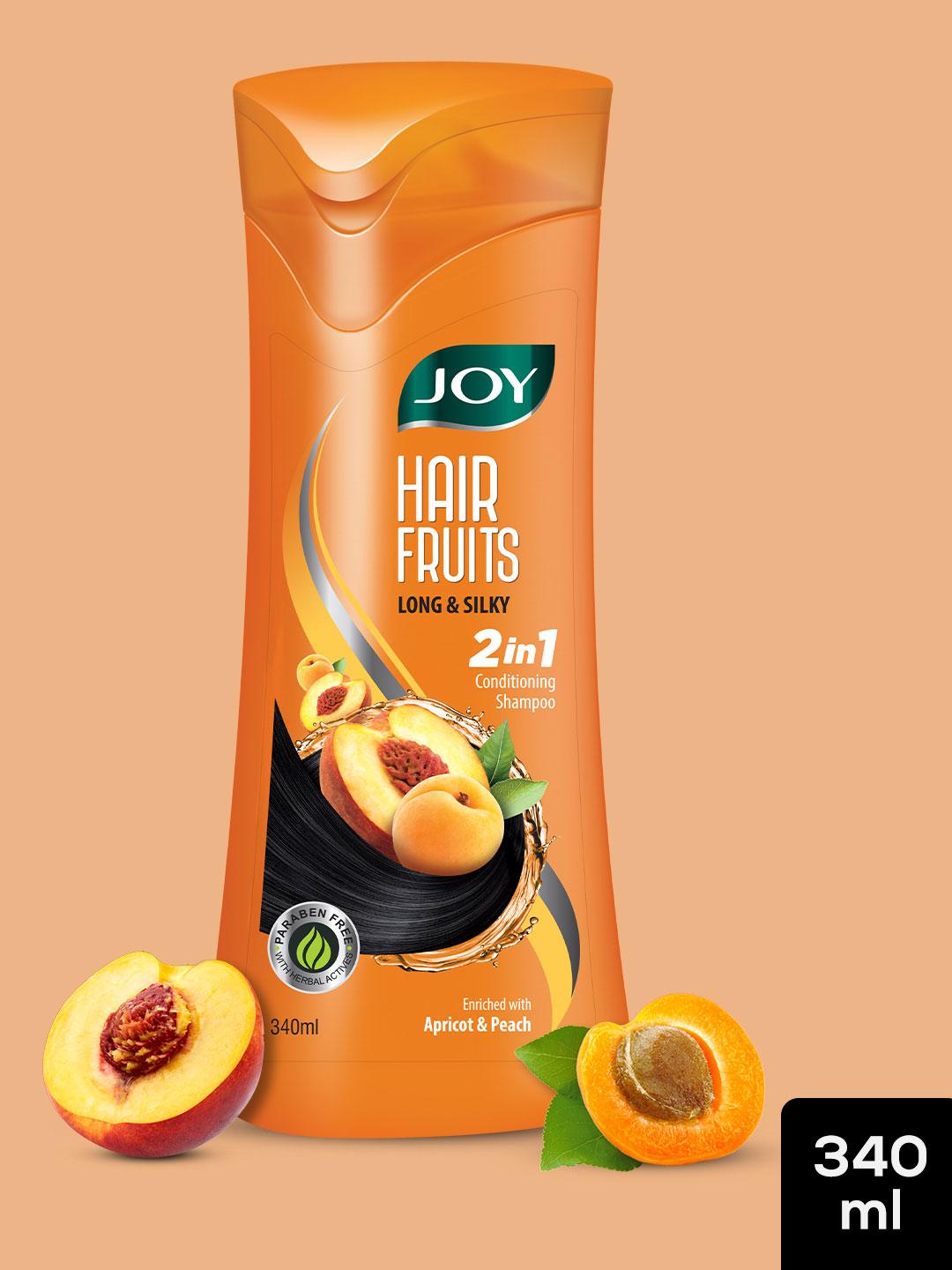Buy JOY Hair Fruits Long & Silky Conditioning Shampoo with Apricot