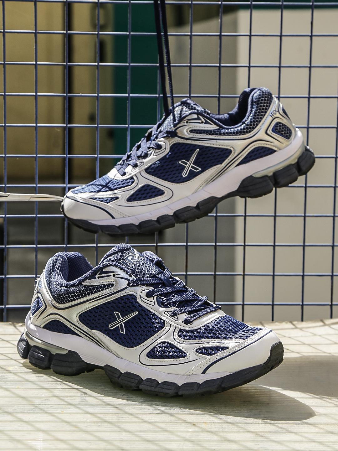 Buy HRX by Hrithik Roshan Men Navy Blue & White MJ-11023A Running