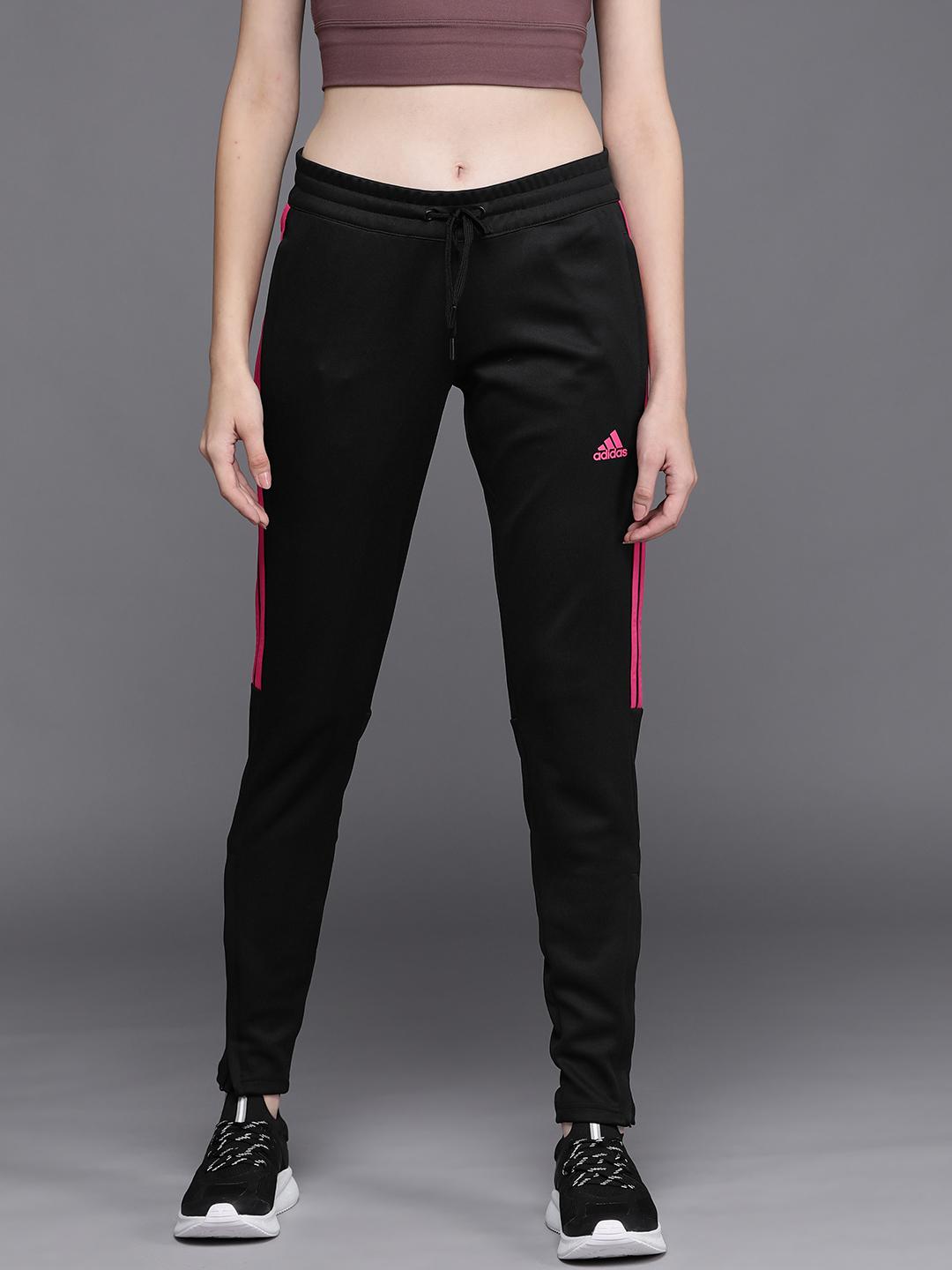 Buy ADIDAS Women Black Sereno Solid Aeroready Track Pants Track