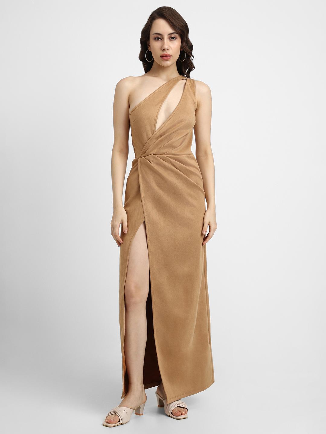 forever 21 brown satin dress Forever 21 Satin Leopard Print Maxi Dress