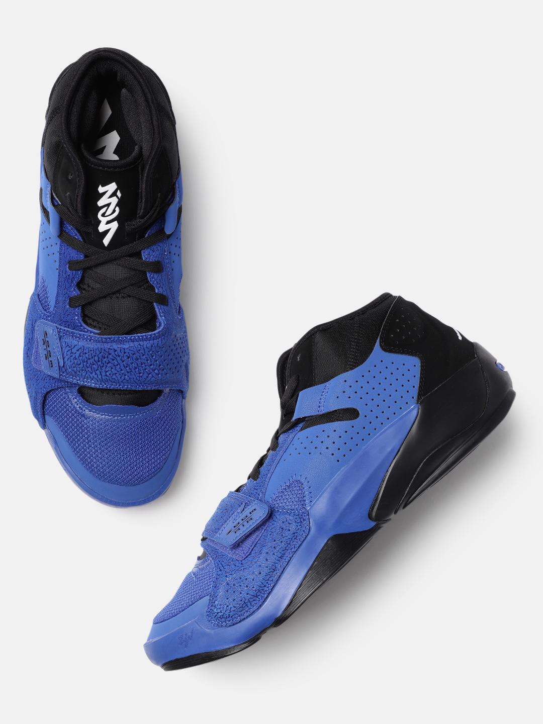 シューズ(男性用) JORDAN ZION 2 PF 26cm Buy Nike Men Blue JORDAN ZION 2 PF Leather Mid-Top Basketball