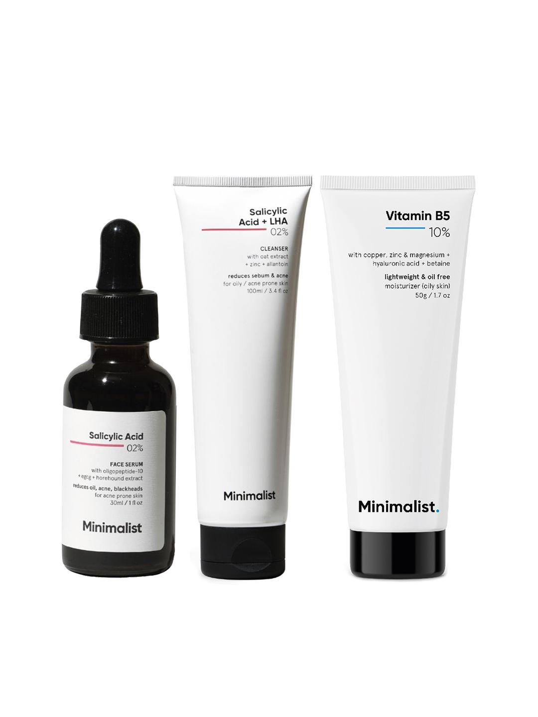 Minimalist Anti Acne Solution Combo (30ml+50g+100ml)