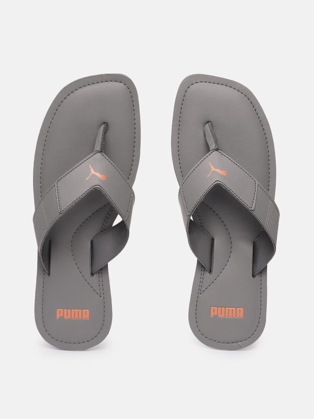Buy Puma Men Grey Caper V3 Thong Flip-Flops Flip Flops for Men