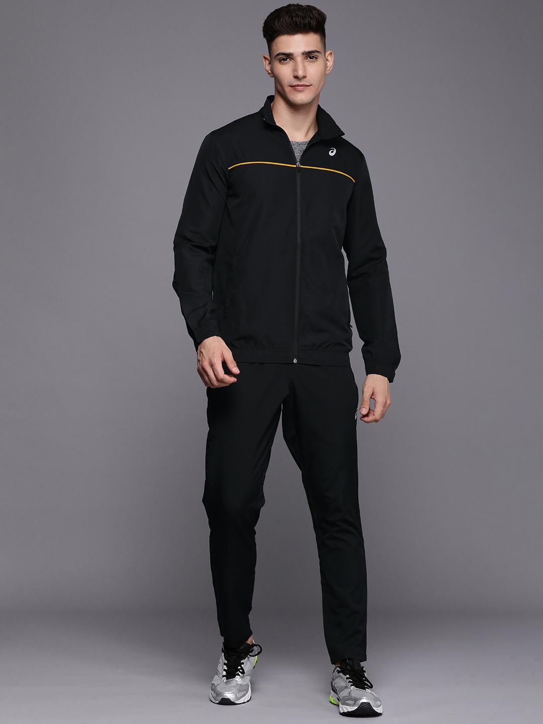 Buy ASICS Men Solid Color Line Basic Tracksuit Tracksuits for