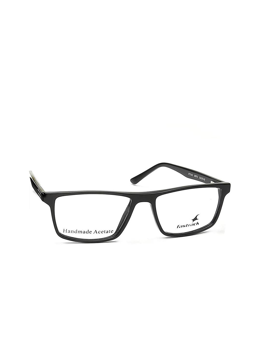 Buy Fastrack Unisex Black Full Rim Square Frames Frames for