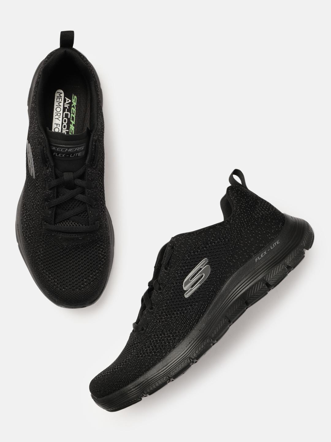 Buy Skechers Men Black Flex Advantage Sneakers Casual Shoes