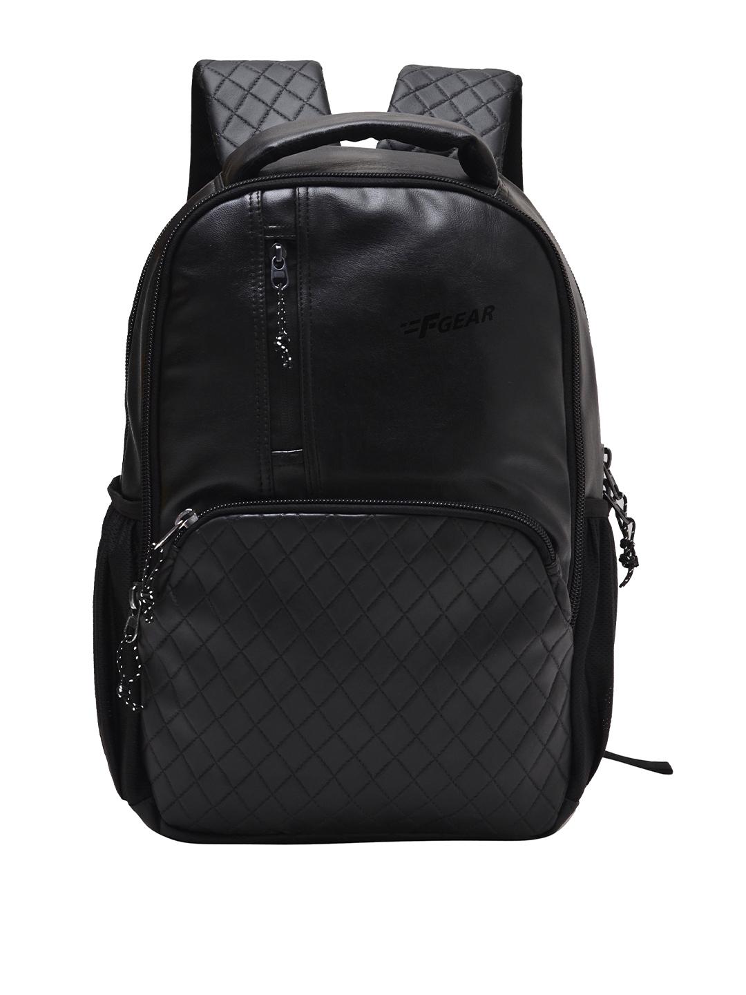F Gear Unisex Black Backpack - Image 1